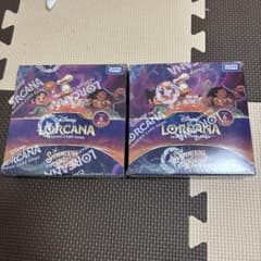 ロルカナ 2box シュリンク付き 星々の輝き 新品Disney Lorcana - メルカリ