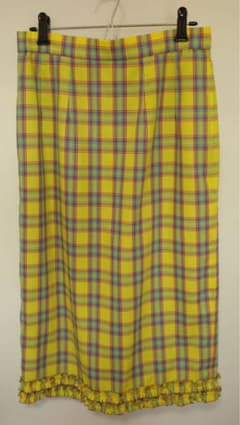 Vermeerist BEAMS / CHECK フリルスカートのサムネイル