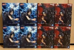 GIGO限定】NARUTO-ナルトフィギュア うちはサスケ・イタチ 8個セット