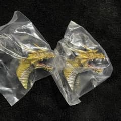 고질라 이치 반 쿠지 G상 몬스터 헤드 마그넷 킹 기드라 ×2