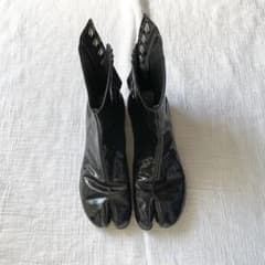 超希少● 超初期！マルジェラmargiela 足袋ブーツ37 エナメルのサムネイル