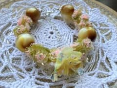 ハンドメイド ブレスレット 薔薇のサムネイル