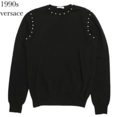 1990s Gianni Versace studs knit archive - メルカリ