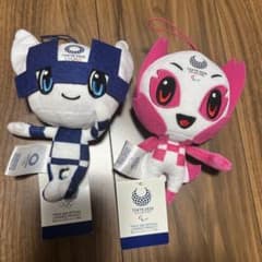 東京オリンピック2020ミライトワ・ソメイティ ポージングぬいぐるみ