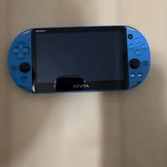 PS Vita 本体 アクアブルーマインクラフト付きのサムネイル