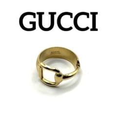 グッチ　GUCCI スカーフリング　ホースビット　ゴールド　金　G185