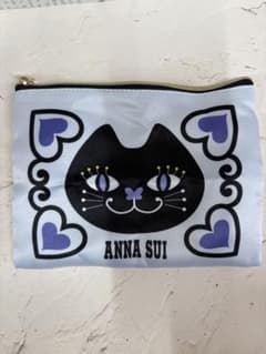 キャット ANNA SUI ファスナースクエアーポーチ ガチャのサムネイル