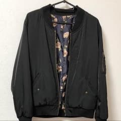 お値段下げました！！MA-1 花柄 ☆リバーシブルのサムネイル