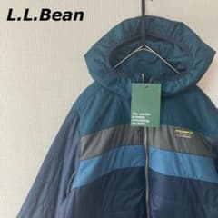 新品タグ付き】エルエルビーン 中絹ダウン ワッペンロゴ入り - メルカリ