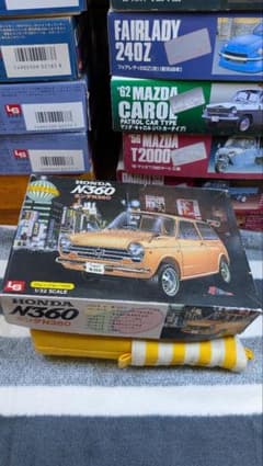 LS 1/32 ホンダ N360 プラモデル・ラスト２箱・２点目以降△300円のサムネイル