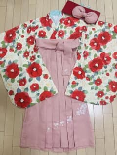 キャサリンコテージ　小学生卒業袴　簡単袴セット　150センチのサムネイル