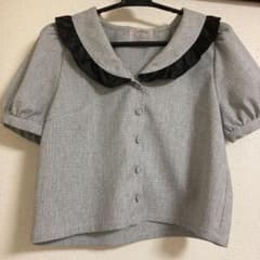 ハニーシナモン♥フリルチェックトップスのサムネイル