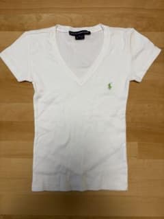 RALPH LAUREN SPORT Vネック Tシャツ ホワイト XSのサムネイル