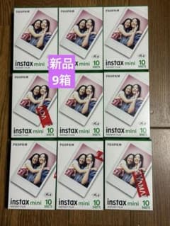 instax mini チェキフィルム 10枚✖️9箱のサムネイル