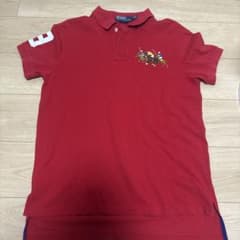 POLO RALPH LAUREN ポロシャツ レッド 刺繍 ナンバリングのサムネイル