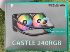 Deepcool Castle 240 rgb  簡易水冷 cpuクーラーのサムネイル