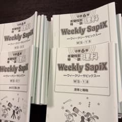 ウィークリーサピックス 土曜特訓6年 理科Weekly Sapix - メルカリ