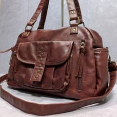 【archive】 shoulderbag　2way　leather　y2kのサムネイル