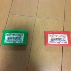 ゲームボーイ カセット ポケモンファイヤーレッド＆リーフグリーンのサムネイル