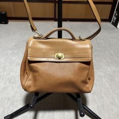 2way レザー ショルダーバッグ ブラウンのサムネイル