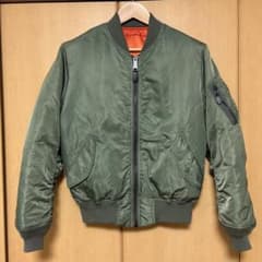 ◾️美品◾️AVIREX MA-1 リバーシブル セージグリーン - メルカリ