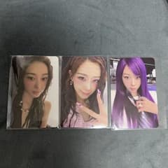 ヤ*)様 aespa GISELLE ジゼル トレカ 3枚セットのサムネイル