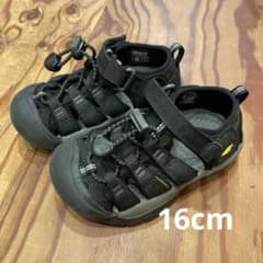 KEEN キッズ サンダル 16cm ブラックのサムネイル