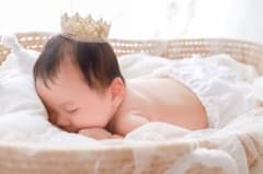 ベビークラウン(小:直径7cm)w シャンパンゴールドのサムネイル