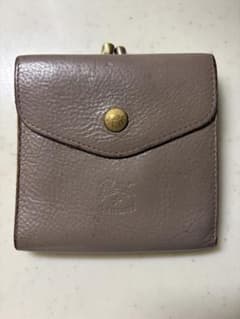 IL BISONTE 二つ折り財布 がま口 グレージュのサムネイル