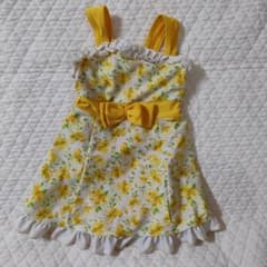 花柄　ワンピース　水着　１００サイズのサムネイル