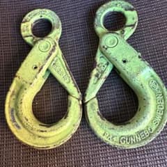GUNNEBO MARTEO フック 2t 緑色追加シャコのサムネイル