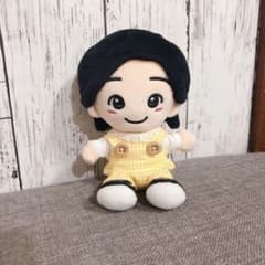 きゃぴきゃぴわんぱくぼーい様専用　ちびぬい服　黄色　オーバーオール　トップスのサムネイル