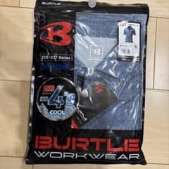 BURTLE 227 半袖ポロシャツ インディゴ XLのサムネイル