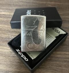 zippo ジッポー　うるま　オイルライター　2011年製、保証書、箱付きのサムネイル