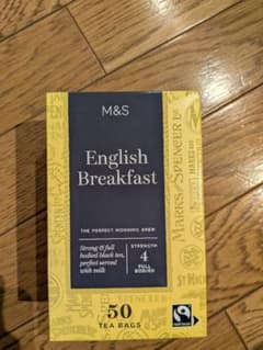 マークス＆スペンサー(M&S) イングリッシュブレックファスト50パック