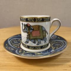 【WEDGWOOD】 ブルーエレファント カップ ソーサー 象のサムネイル