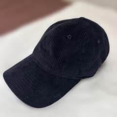 New Era コーデュロイ キャップ ブラックのサムネイル
