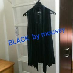 ♡aoi様専用♡Black by moussy☆ジレのサムネイル