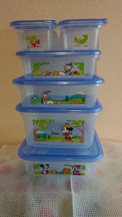 ジップロックコンテナー6個セット  ディズニーのサムネイル