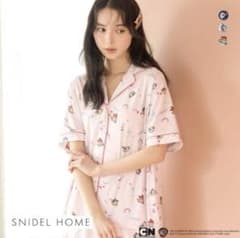 값 인하 SNIDEL HOME The Powerpuff 상하 세트 핑크