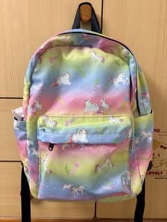 ユニコーン柄 リュックサック パステルカラーのサムネイル