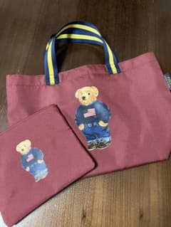 ＊未使用＊ラルフローレン ポロベア トートバッグ エコバックのサムネイル