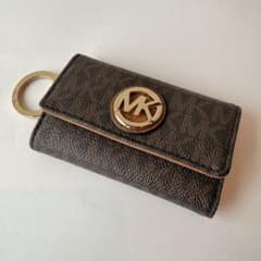 MICHAEL KORS マイケルコース キーケース 6連 ブラウン MKロゴのサムネイル