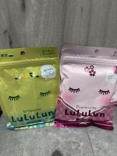 LuLuLun フェイスマスク 瀬戸内 レモン さくら 2点セットのサムネイル