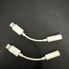 Lightning to 3.5mm 変換コネクタ(2個セット)のサムネイル