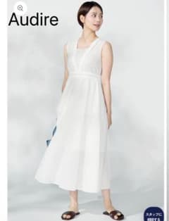 【美品】アウディーレ Flower broidery lace dress 極美品】アウディーレ Flower broidery lace dress - メルカリ
