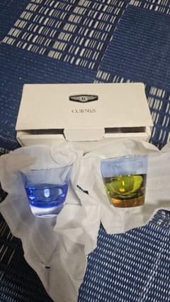【超レアBENTLEY CORNES Sghrスガハラグラス 2個セット 青 緑のサムネイル