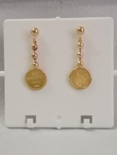 Disney Mickey Key Mouse 24K Gold Earrings