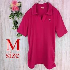 [Puma] Polo shirt, simple, casual, feminine, sporty, leisure, short sleeves