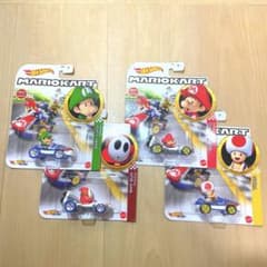 マテル ホットウィール マリオ カート　4台セットのサムネイル